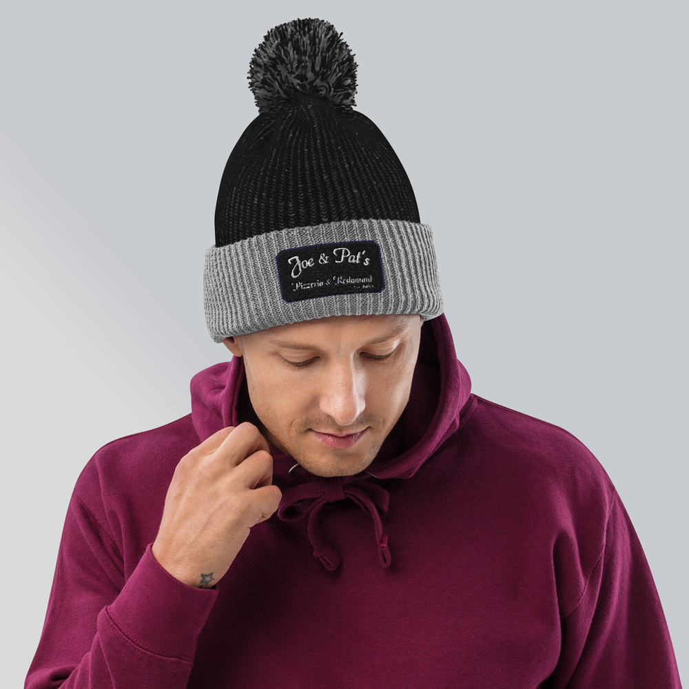 Speckled Pom Pom Beanie