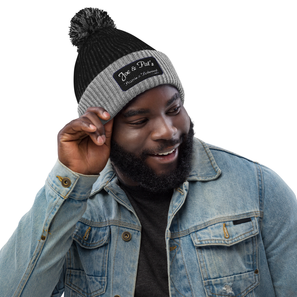Speckled Pom Pom Beanie