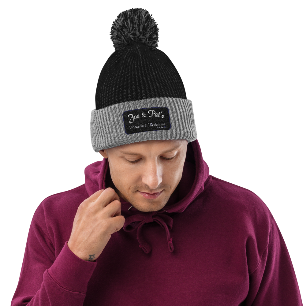 Speckled Pom Pom Beanie