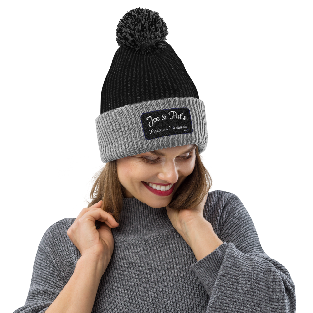 Speckled Pom Pom Beanie