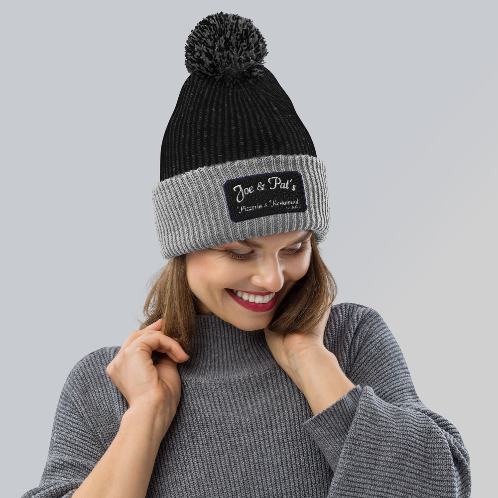 Speckled Pom Pom Beanie