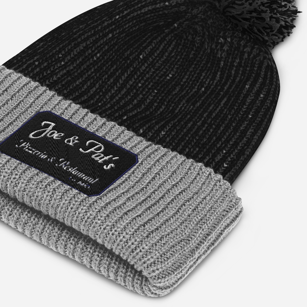Speckled Pom Pom Beanie